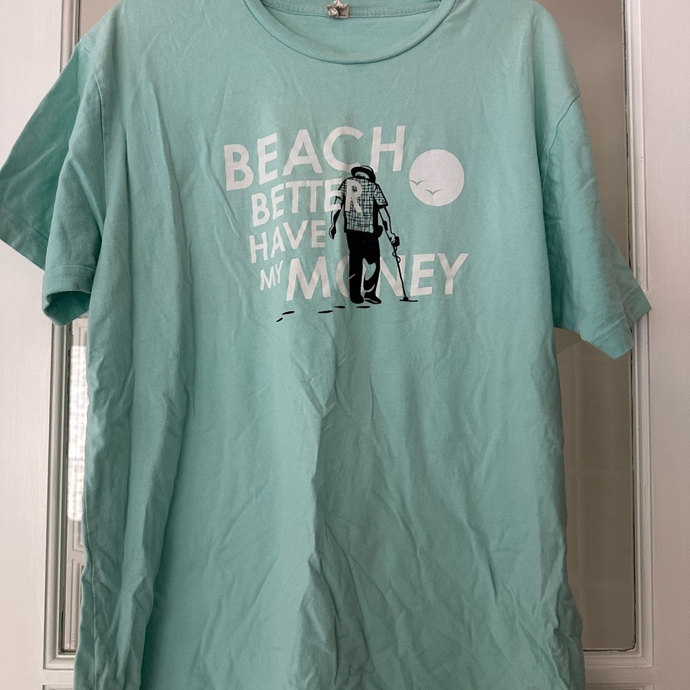 Graphic Teal T-Shirt